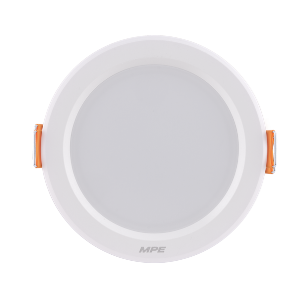 LED Downlight âm trần nhựa 7W ánh sáng vàng DLE-7V DLE-7V MPE