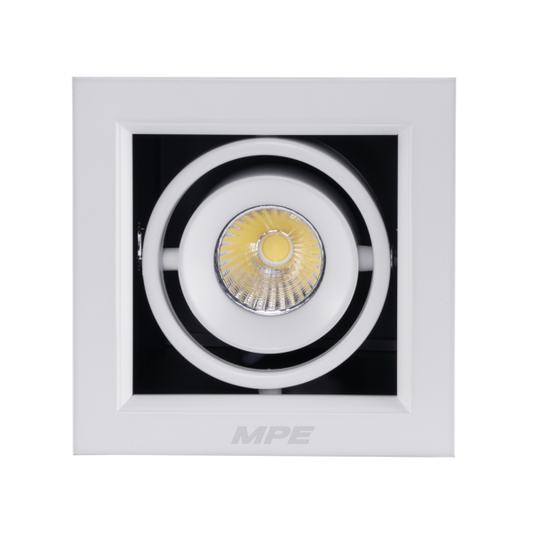 LED Downlight âm trần Chiếu điểm 1 đèn 7W ánh sáng trung tính DLS-107N DLS-107N MPE