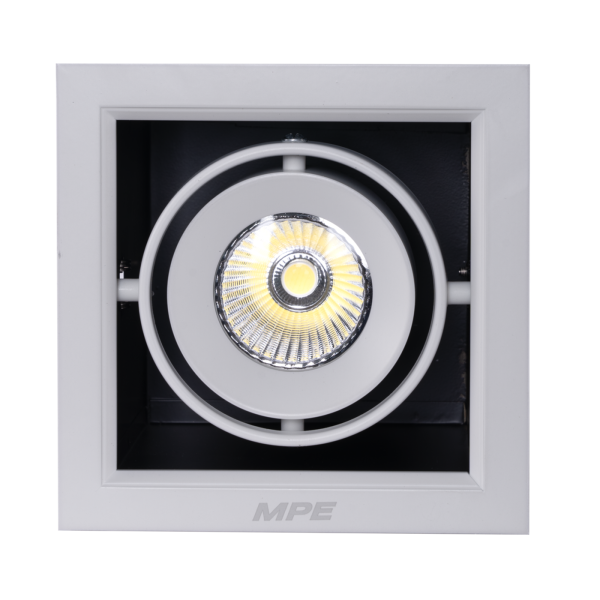 LED Downlight âm trần Chiếu điểm 1 đèn 12W ánh sáng trắng DLS-112T DLS-112T MPE