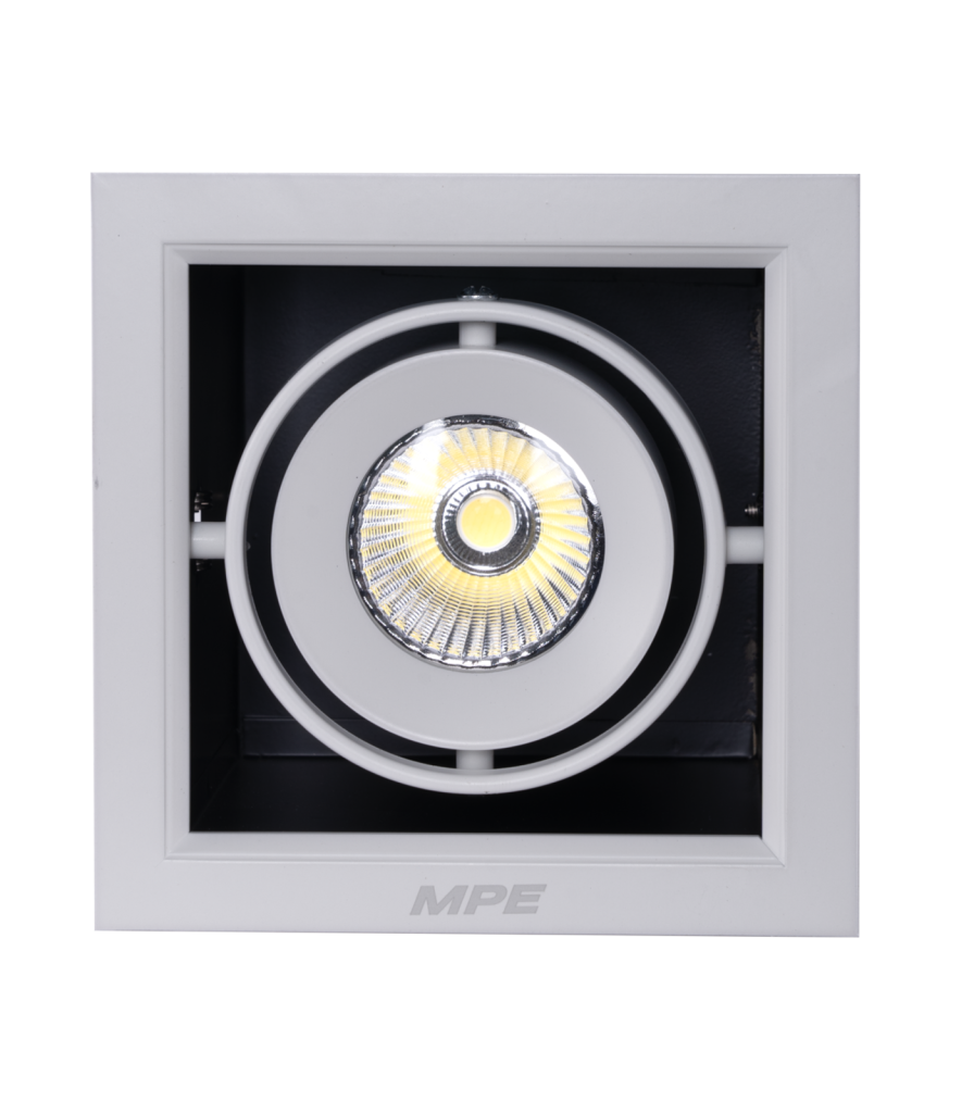 LED Downlight âm trần Chiếu điểm 1 đèn 12W ánh sáng trắng DLS-112T DLS-112T MPE