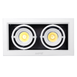 LED Downlight âm trần Chiếu điểm 2 đèn 7W ánh sáng trung tính DLS-207N DLS-207N MPE