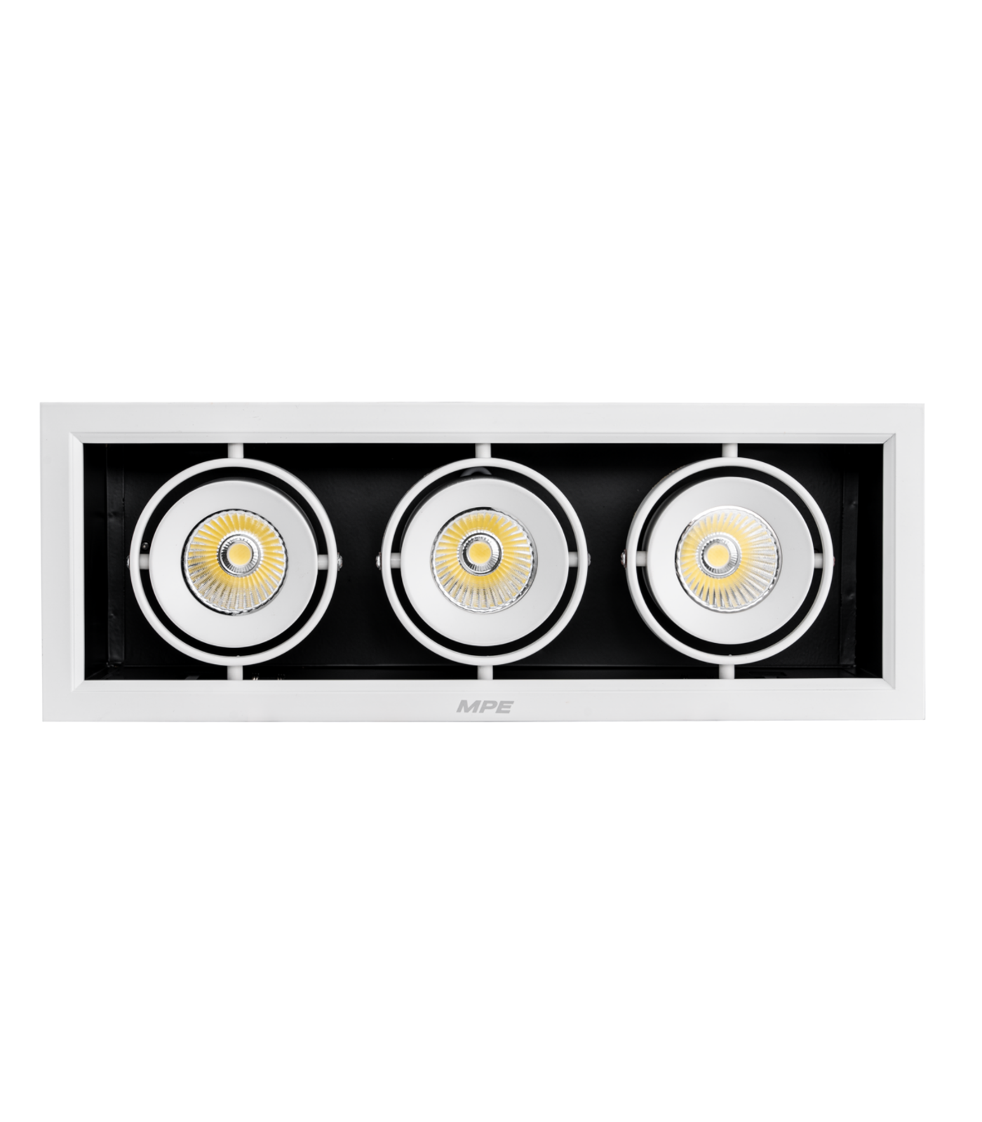 DLS-312N-0-78 LED Downlight âm trần Chiếu điểm 3 đèn 12W ánh sáng trung tính DLS-312N DLS-312N MPE