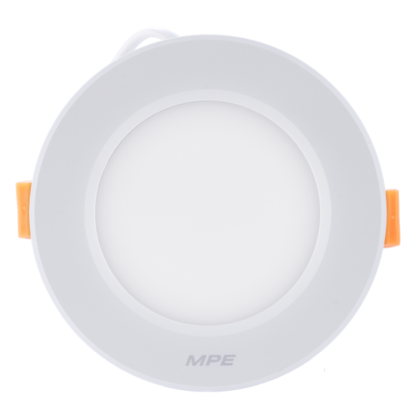 LED Downlight âm trần nhôm, viền trắng 7W ánh sáng trắng DLT-7T DLT-7T MPE
