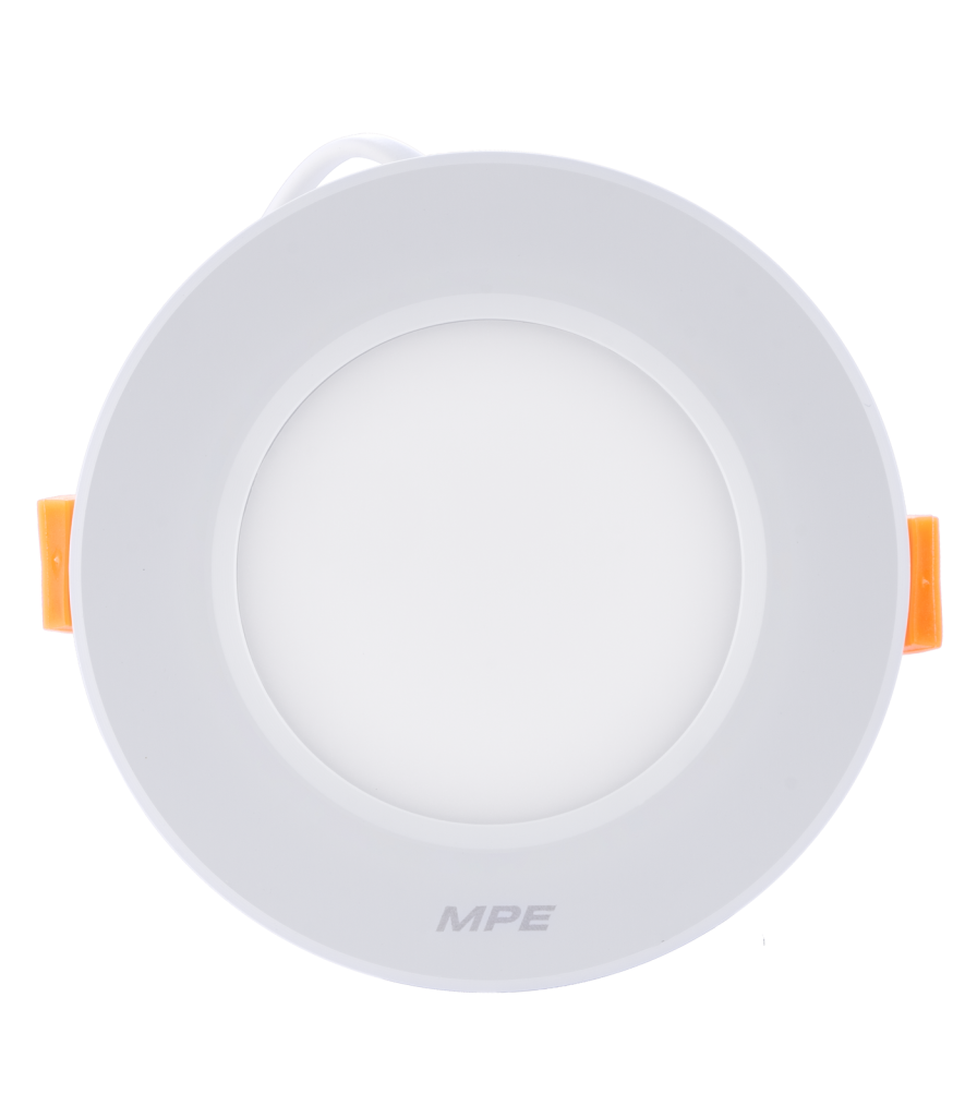 LED Downlight âm trần nhôm viền trắng 5W ánh sáng trắng DLT2-5T DLT2-5T MPE