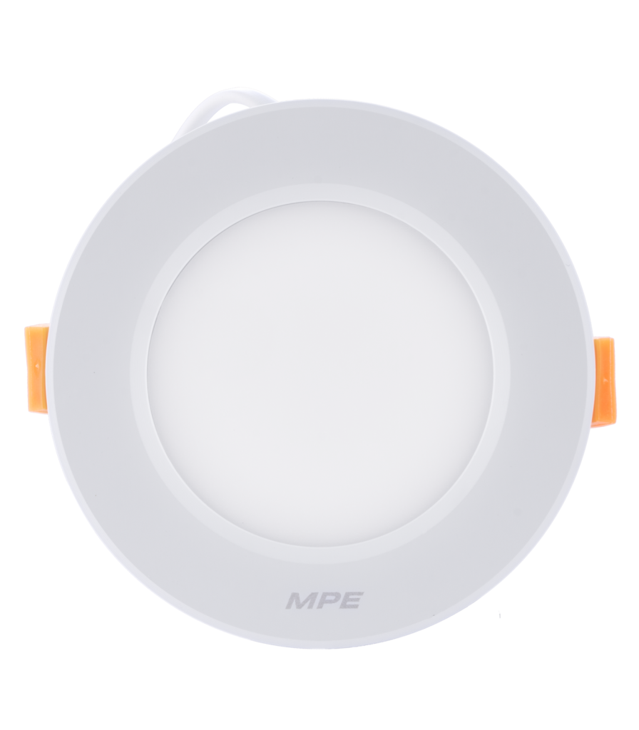 LED Downlight âm trần nhôm viền trắng 7W ánh sáng trung tính DLT2-7N DLT2-7N MPE