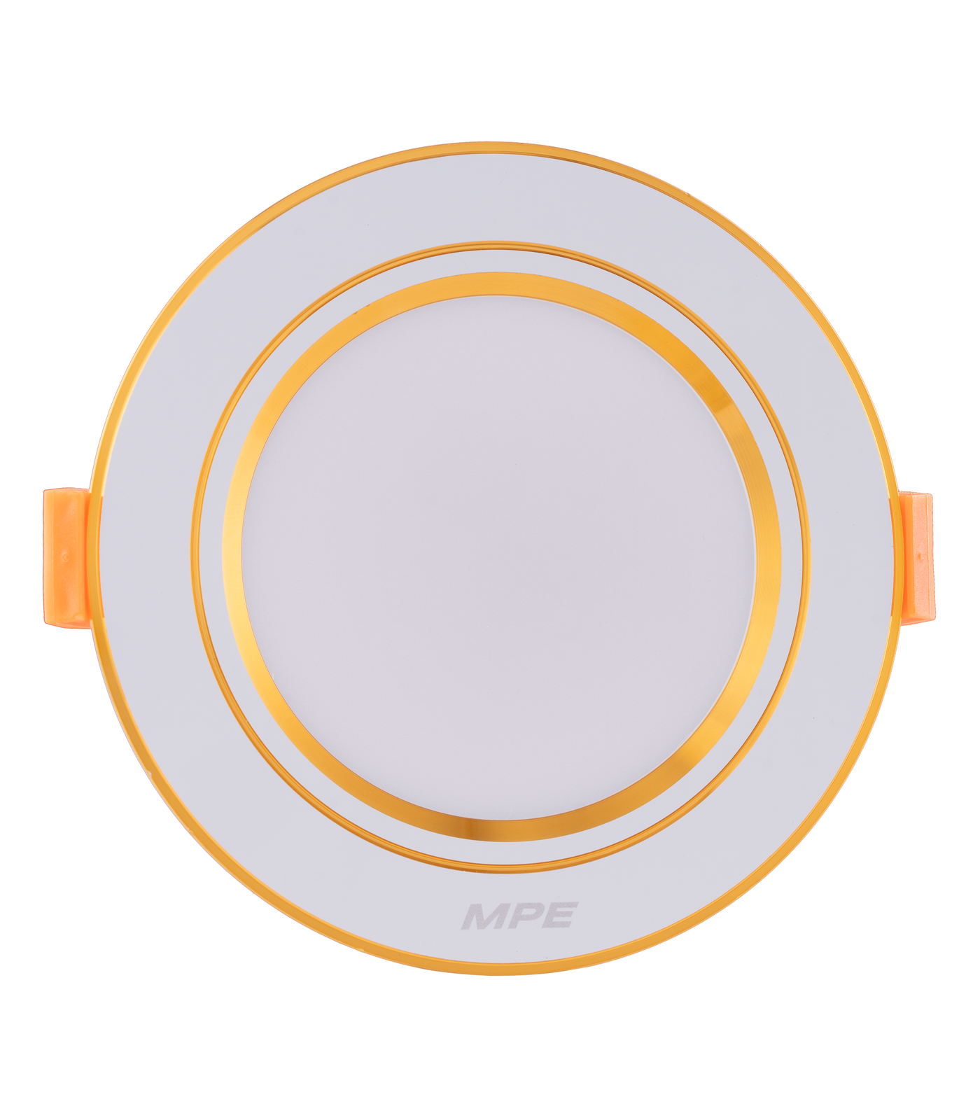 DLV-5N-0-78 LED Downlight âm trần nhôm, viền vàng 5W ánh sáng trung tính DLV-5N DLV-5N MPE