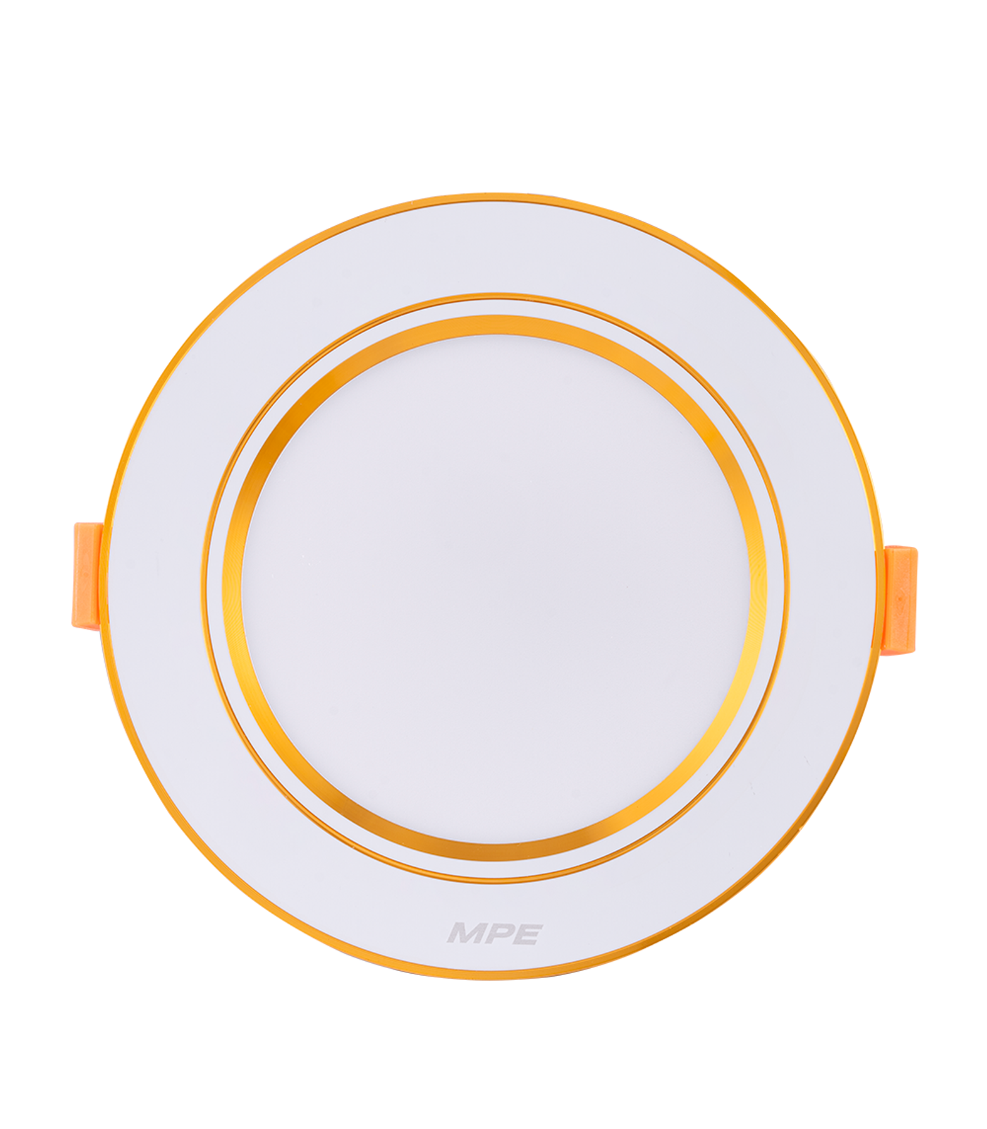 DLV2-5N-0-78 LED Downlight âm trần nhôm, viền vàng 5W ánh sáng trung tính DLV2-5N DLV2-5N MPE