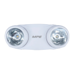 LED chiếu sáng khẩn cấp 2 đèn 3W - EML2 EML2 MPE