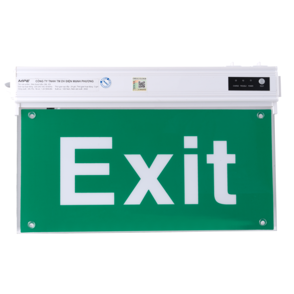 LED Exit đèn báo 1 mặt 3W - EX EX MPE