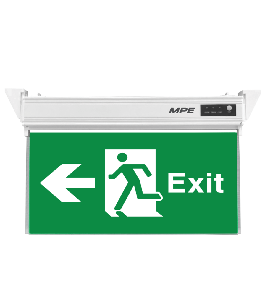 LED Exit đèn báo 2 mặt trái 3W - EX2 EX2 MPE