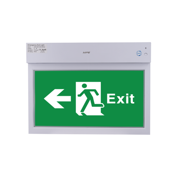 LED Exit đa năng đèn báo 2 mặt trái 3W - EX2/M EX2/M MPE