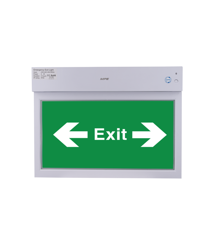 LED Exit đa năng đèn báo 2 mặt trái và phải 3W - EX2LR/M EX2LR/M MPE