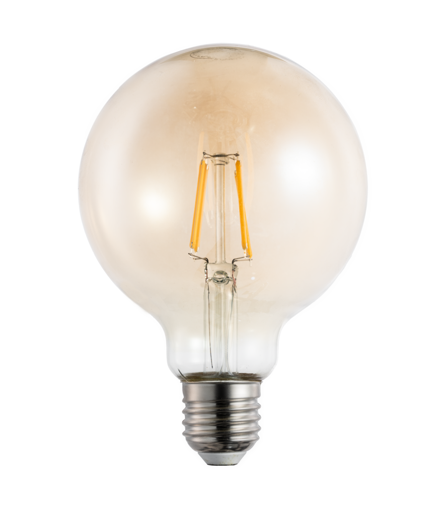 LED Bulb Filament 4W ánh sáng vàng FLM-4/G95 FLM-4/G95 MPE