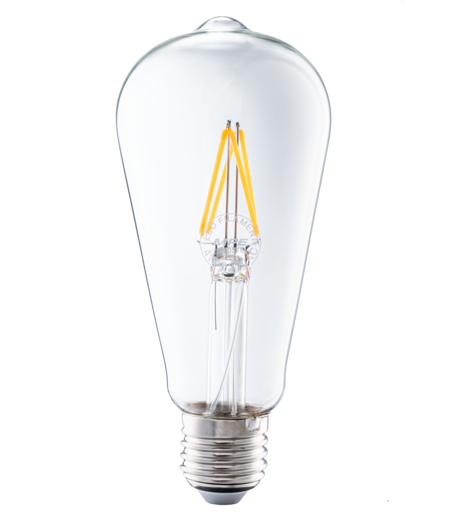 LED Bulb Filament 4W ánh sáng vàng FLM-4/ST64 FLM-4/ST64 MPE