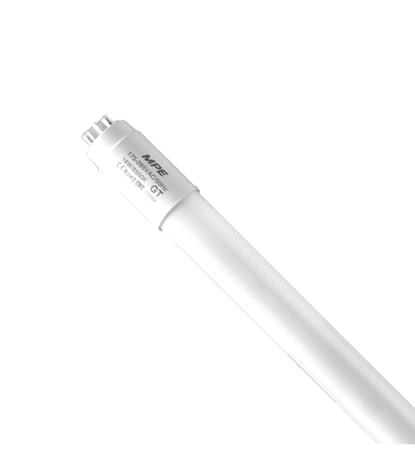 GT-120T-0-78 LED tube thuỷ tinh 1.2m 18W ánh sáng trắng GT-120T GT-120T MPE