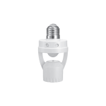 Đui đèn cảm biến chuyển động hồng ngoại E27 quét góc 120 độ IP20 mã IRHD1 IRHD1 MPE