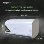 Bình nước nóng Messi Kangaroo KG76A2 |22 Lít KG76A2