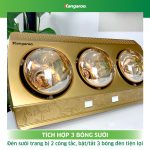Đèn sưởi treo tường Kangaroo KG3BH01 KG3BH01