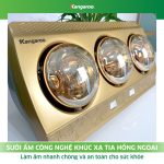 Đèn sưởi treo tường Kangaroo KG3BH01 KG3BH01