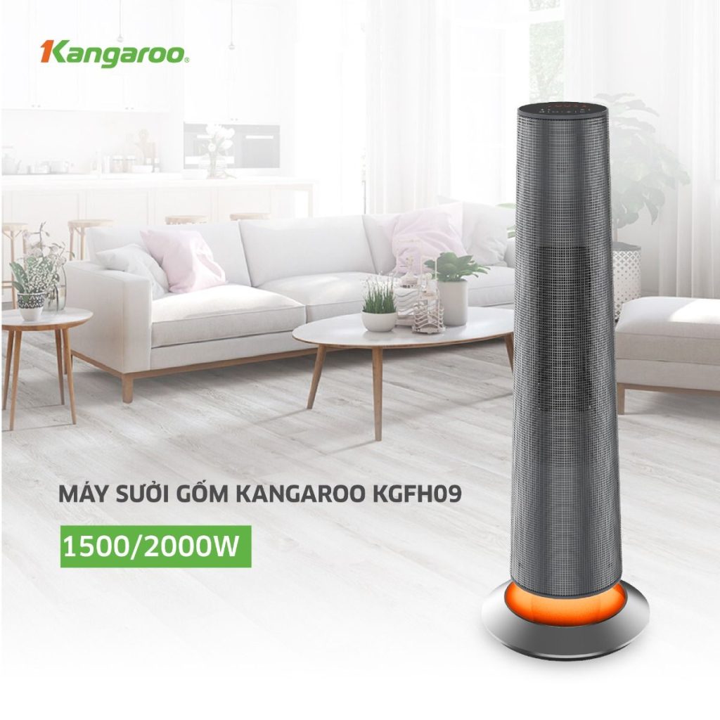 Máy sưởi gốm ceramic Kangaroo KGFH09 KGFH09