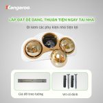 Đèn sưởi nhà tắm Kangaroo KG3BH03 KG3BH03