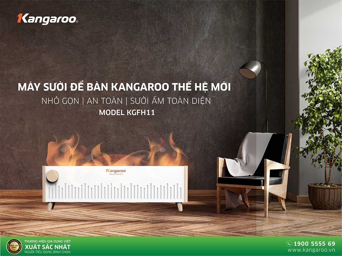 KGE07003600-0 Máy Sưởi Kangaroo KGFH11 KGFH11
