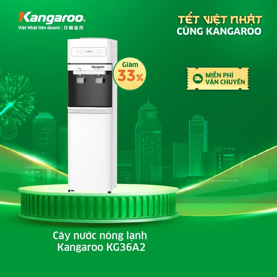 Máy làm nóng lạnh nước uống Kangaroo KG36A2 KG36A2