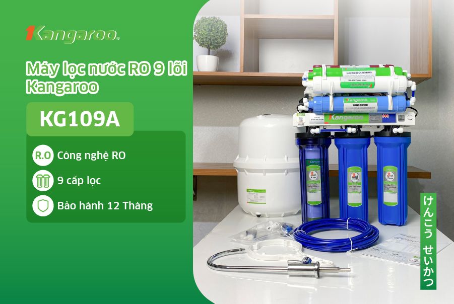 KGH03004900-0 Máy lọc nước RO 9 lõi Kangaroo KG109A KG109A