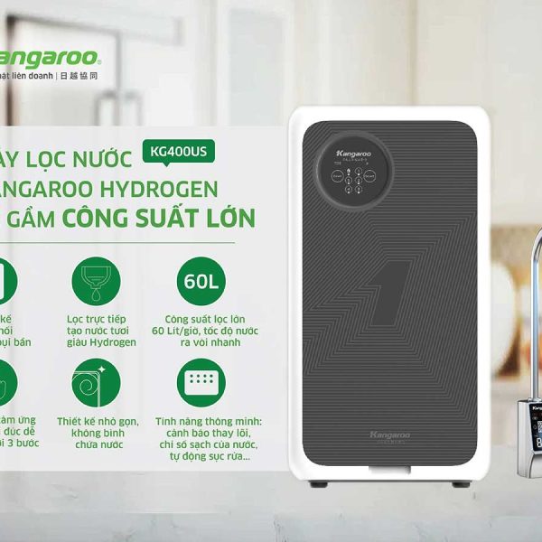Máy lọc nước Kangaroo Hydrogen KG400US KG400US