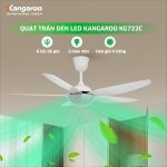 Quạt trần có đèn Led Kangaroo KG722DC KG722DC