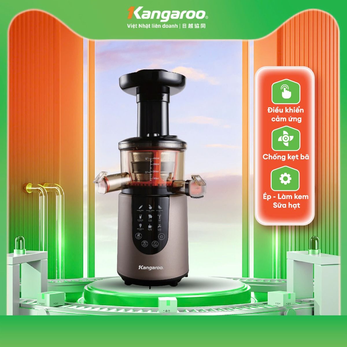 KGH24005200-0 Máy ép chậm Kangaroo KG180SJD KG180SJD