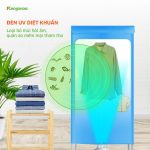 Máy sấy quần áo có đèn UV Kangaroo KG307H KG307H