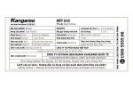 Bếp ga dương Kangaroo KG207G KG207G