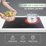 Bếp điện từ hồng ngoại đôi Kangaroo KG499N KG499N