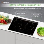 Bếp điện từ hồng ngoại đôi Kangaroo KG499N KG499N