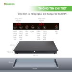 Bếp điện từ hồng ngoại đôi Kangaroo KG499N KG499N