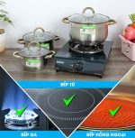 Bộ nồi inox 5 đáy Kangaroo KG866 KG866