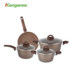Bộ nồi chảo nhôm Kangaroo KG992M KG992M