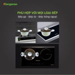 Bộ nồi nhôm size 18-20-24 Kangaroo KG995 KG995