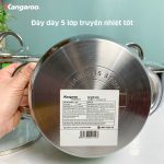 Bộ nồi Inox 3 chiếc Kangaroo KG875 KG875