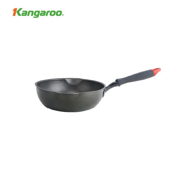 Chảo nhôm chống dính, đáy từ, size 24 model KG662S KG662S