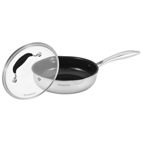 Chảo inox chống dính Kangaroo KG3IF2402 KG3IF2402