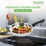 Chảo inox đa lớp chống dính tự thân Kangaroo 24cm KGFPS24E - Inox 201 KGFPS24E