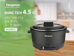 Nồi lẩu điện đa năng Kangaroo KG45EH1 KG45EH