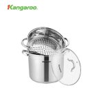 Nồi hấp inox 5 lớp 28cm Kangaroo KG28S1 KG28S1