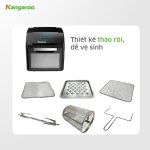 Lò chiên không dầu 12 lít Kangaroo KG12AF5A KG12AF5A