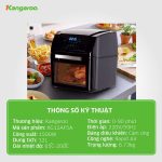 Lò chiên không dầu 12 lít Kangaroo KG12AF5A KG12AF5A