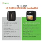 Lò chiên không dầu 6L Kangaroo KG6AF2A KG6AF2A