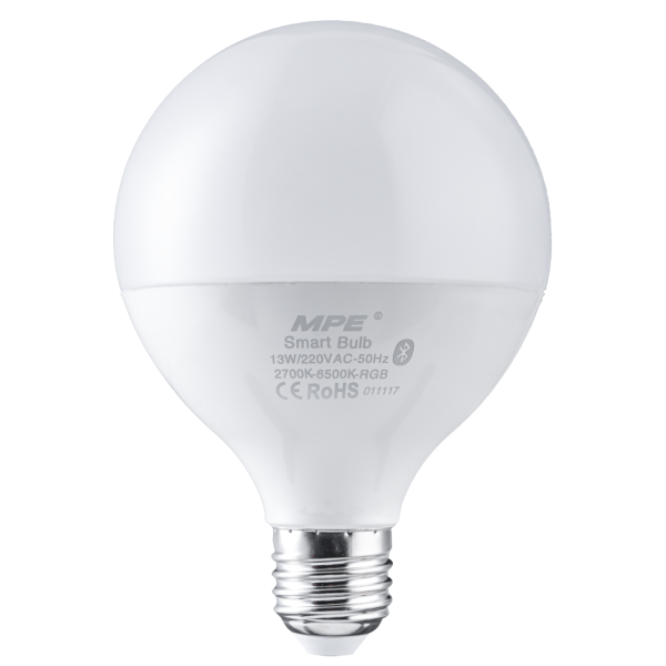 LED Bulb thông minh 13W RGB điều khiển Bluetooth, đui E27 mã LB-13/SM LB-13/SM MPE