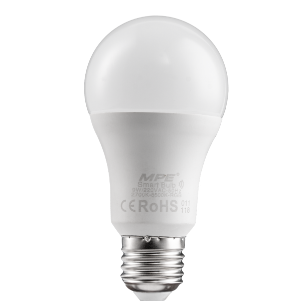 LED Bulb thông minh 9W RGB điều khiển Wifi, đui E27 mã LB-9/SC LB-9/SC MPE